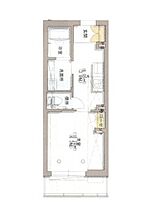 シャーメゾン　ＣＨ  ｜ 京都府福知山市駅南町２丁目（賃貸マンション1K・2階・25.51㎡） その2