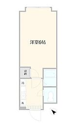 東京メトロ丸ノ内線 荻窪駅 徒歩4分の賃貸マンション 1階1Kの間取り
