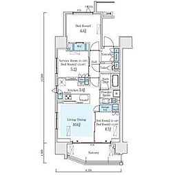 都営大江戸線 西新宿五丁目駅 徒歩4分