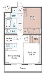 間取図画像 1SDK