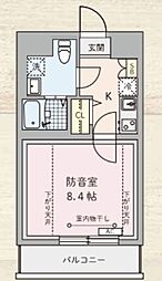 間取図画像 1K