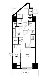 URBANPARKタカイド 1LDKの間取図画像