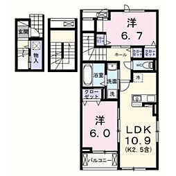 JR青梅線 小作駅 徒歩28分 3階/-