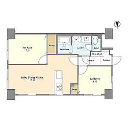 西武国分寺線 恋ヶ窪駅 徒歩9分 2階/-