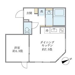 JR中央線 西荻窪駅 徒歩8分 4階/-