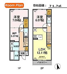 京王井の頭線 高井戸駅 徒歩8分 1階/-