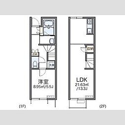 JR中央線 西八王子駅 徒歩35分 1階/-