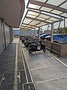 バイク置き場