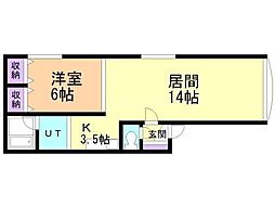 エミール豊岡 2階/-