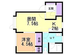 グリーンヒル近文 1階/102