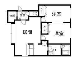 ファミール B棟 2階