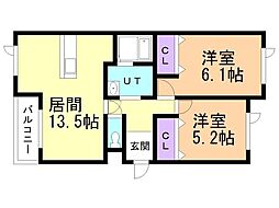 メニーハピネス・Ｔ 2階/204