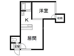 カレントハウス 2階/203