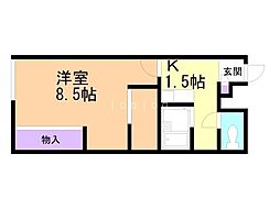 レオパレスドリームコート 1階