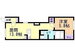バス 道北バス永山6条11丁目下車 徒歩5分 1階/-
