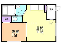 ダイヤハイツ7・西4 B 2階