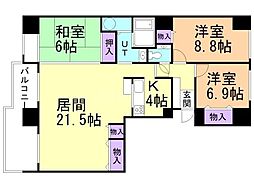 シャンノール緑道 10階