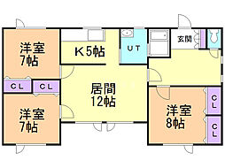 南6−26貸家　二戸借家 2F