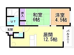 フロンティア旭川 1階