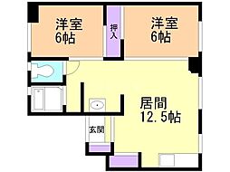 ビレッジハウス大町1号棟 1階/-