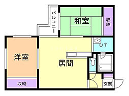 アーバンメゾン旭川B棟 2階