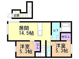 バス 旭川電気軌道大雪アリーナ前停下車 徒歩1分 2階/-