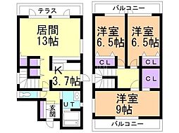 豊岡4条4丁目2−5貸家C