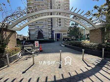 エントランスは、いつも綺麗にされてます!