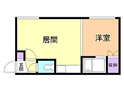 間取図画像 1DK