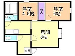 ＣＡＳＡ　ＬＥＡＦＹ 1階