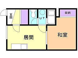 テルメハイツＢ 2階