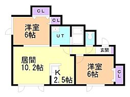 リナージュ　Ｂ棟 2階