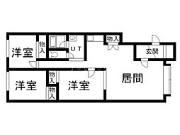 間取図画像 3LDK