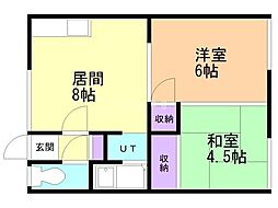 イズミハイツ 2階