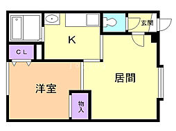 メゾンド・ビジュー 2階