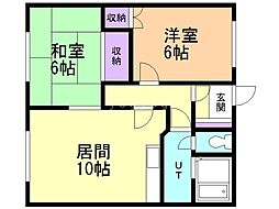 テルメハイツＢ 2階