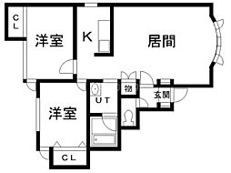 ノーシスD棟 1階