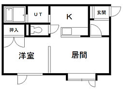 ライフ永山壱番館A 2階