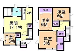 西5北3一戸建て（北）