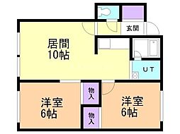 ベルフラワーＥ 2階