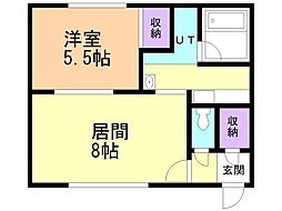 カメリアハウス 1階/103