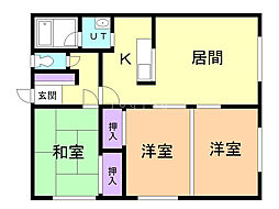 間取図画像 3LDK