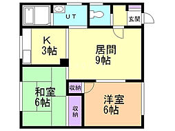 フォールームコーポ 2階