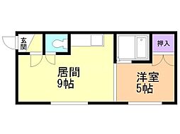シャルム赤塚川端 2階