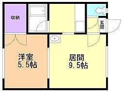 ドリームハイツ友光　3号館 1階