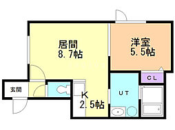 コスモアベニュー末広 2階