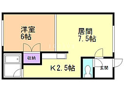 ハイツカワタ 2階