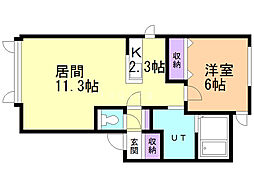 メアリーI 2階/203