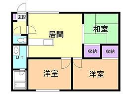 ベイシス神楽 3LDKの間取図画像