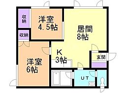 ワールドハイツ 1階